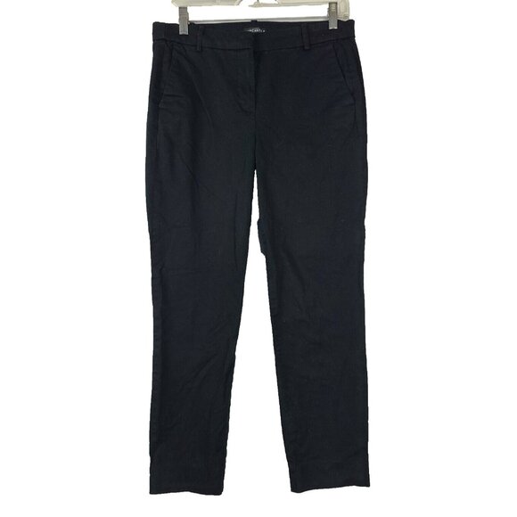 J.CREW Pants - J. Crew Mercantile Womens Pants Size 8 Black Cropped Ankle Length Straight Leg